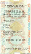 Билет на междугородний автобус из Сиены во Флоренцию